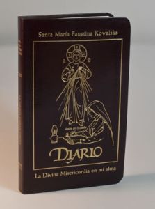 Diary of Saint Maria Faustina Kowalska, Deluxe Leather, Spanish
