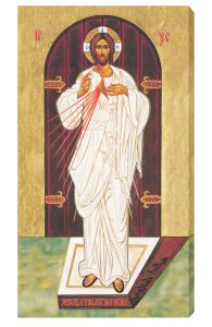 Eastern Icon 10 x 18 Canvas Print Divine Mercy