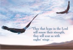 Eagle Wings Encouragement - Front