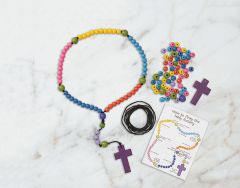 Wooden Bead Rosary Craft Kit