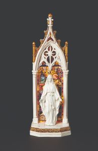 LED Our Lady of Grace Arch Window Figure