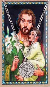 St. Joseph Medal and Prayer Card